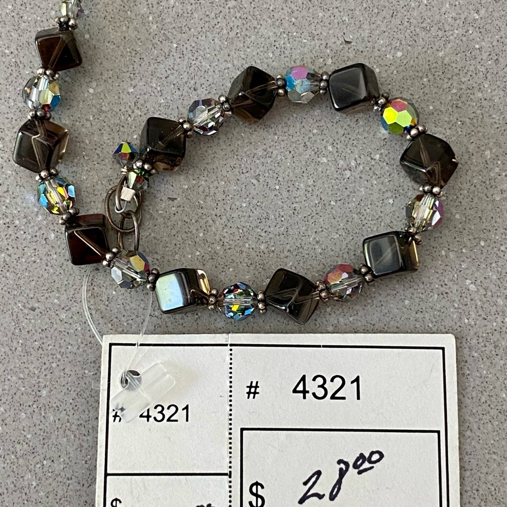 gorgeous handmade beaded bracelet